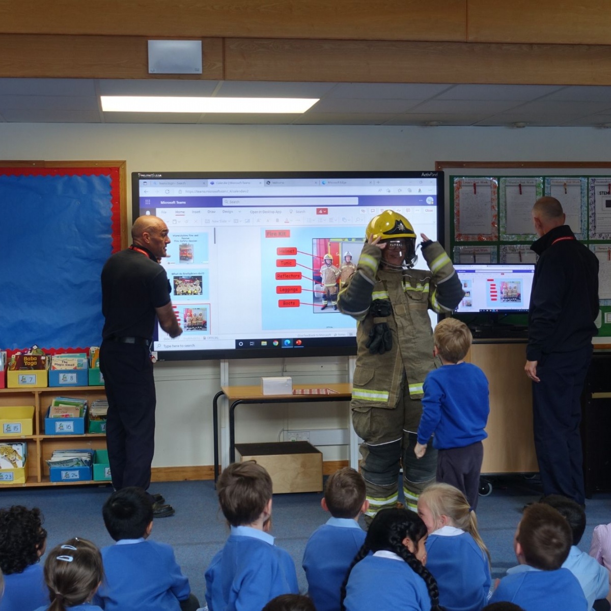 warwick-preparatory-school-year-1-fire-brigade-visit